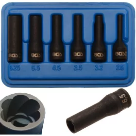  BGS technic Izzítógyertya elektróda eltávolító készlet 2,6-8,25mm, 1/4" (BGS 5290)