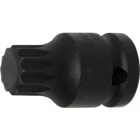   BGS technic 1/2" Spline bitfej légkulcshoz, M18, 40 mm (BGS 5381-M18)