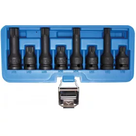   BGS technic Levegős dugókulcs készlet M12- M18, 8 részes, 1/2" (BGS 5381)