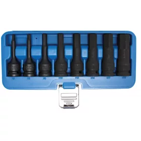   BGS technic 8 részes levegős Imbusz bitfej készlet, 1/2", 5-19mm (BGS 5481)