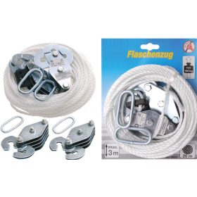 Kraftmann Csigás csörlő készlet, 180 kg-ig (BGS 59505)