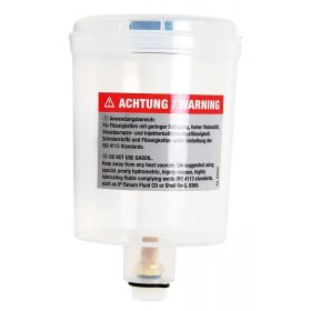   BGS technic Műanyag tartály fedővel, a BGS 62650 dízel porlasztó befecskendezési nyomás beállító és ellenőrző készlethez (BGS 62650-1)