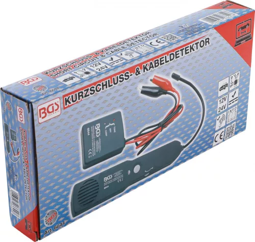 BGS technic Rövidzár- & kábelkereső | 12 és 24 Voltos rendszerekhez (BGS 6644)