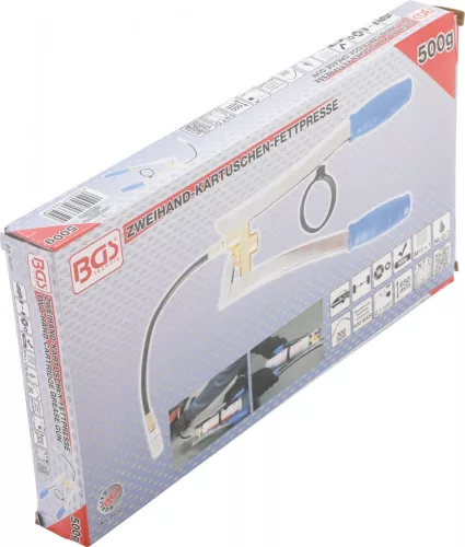 BGS technic Kétkezes patronos zsírzóprés | 500 g (BGS 6650)