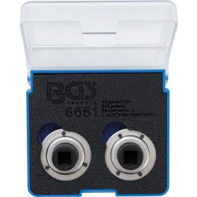   BGS technic Fékdugattyú-visszaállító adapter készlet | univerzális | 2 és 3 csapszeggel | 2 darabos (BGS 6661)