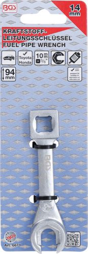 BGS technic Üzemanyag-vezetékkulcs | Toyota és Honda | 14 mm (BGS 6671)