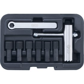   BGS technic Olajleresztőcsavar-fészek marófej-készlet | 8 darabos (BGS 6674)