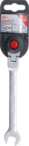 BGS technic Racsnis csillag-villáskulcs | csuklós | 12 mm (BGS 6712)