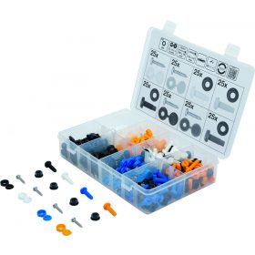   Kraftmann Csavar-, anya- és fedélkészlet | 400 darabos (BGS 6793)