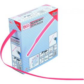   BGS technic Zsugortömlő-doboz | piros | Ø 8 mm | 5 m (BGS 6852-1)