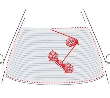 BGS technic Szélvédő kivágó Profi (BGS 69505)