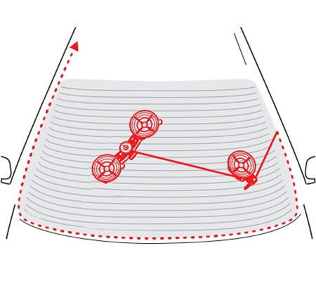 BGS technic Szélvédő kivágó Profi (BGS 69505)