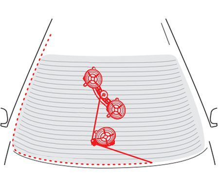 BGS technic Szélvédő kivágó Profi (BGS 69505)