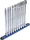 BGS technic Dugókulcskészlet, E-profil | XXL | 3/8" | E6 - E20 | 10 darabos (BGS 70026)