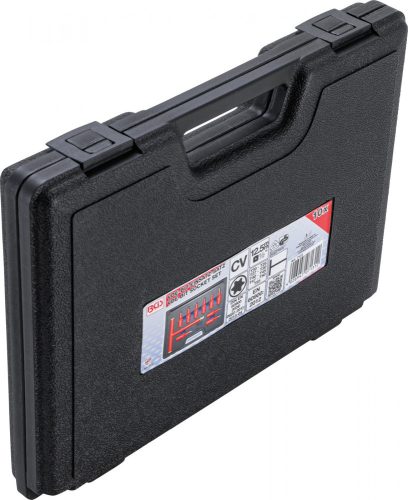 BGS technic VDE-behajtófej készlet | 12,5 mm (1/2") | T-profil (Torx) T20 - T55 | 10 darabos (BGS 7131)