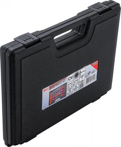 BGS technic VDE-behajtófej készlet | 10 mm (3/8") / 12,5 mm (1/2") | belső hat szögletű hajtás 4 - 10 mm | 10 darabos (BGS 7132)