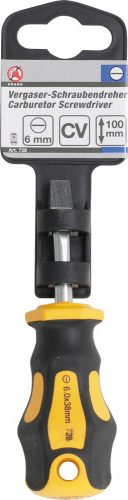 Kraftmann Speciális marok csavarhúzó, 6mm egyenes vég, 90 mm hosszú (BGS 728)