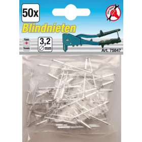 Kraftmann 50 db popszegecs, 3.2 mm (BGS 75847)