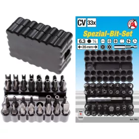 Kraftmann 32 részes speciális bitkészlet (BGS 763)