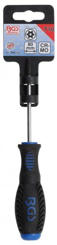 BGS technic Biztonsági Torx (fúrt) csavarhúzó, T10 (BGS 7849-T10)