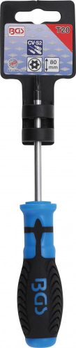 BGS technic Biztonsági Torx (fúrt) csavarhúzó, T20 (BGS 7849-T20)
