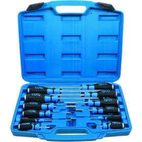   BGS technic Csavarhúzó készlet | 6,3 mm (1/4") belső négyszögű | 12 darabos (BGS 7896)