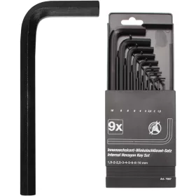   Kraftmann 9 részes Imbuszkulcs készlet, 1,5-10 mm (BGS 7957)
