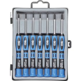  BGS technic 7 részes Torx precíziós csavarhúzó készlet , T-fogós (BGS 7967)