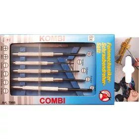   Kraftmann Csavarhúzó készlet elektronikai 6 részes (BGS 7968)