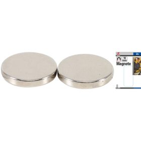  Kraftmann Mágneskészlet | extra erős | Ø 18 mm | 2 darabos (BGS 79911)
