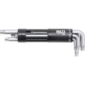   BGS technic 8 részes Torx kulcs készlet, fúrt, extra hosszú, T10-T50 (BGS 805)