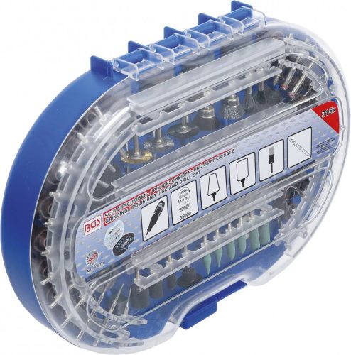 BGS technic csiszolókorong, polírozókorong és fúrókészlet - 315 db-os (BGS-8060-1)