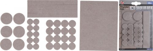 Kraftmann Filc alátét | bézs | 38 darabos (BGS 80715)