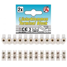 Kraftmann Sorkapocs 2.5mm², 2 db 12-es blokk (BGS 80725)