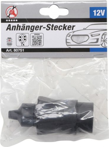 Kraftmann Utánfutó dugó, 7 pólusú (BGS 80751)
