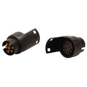   Kraftmann Utánfutó dugó átalakító adapter 7-ről 13 polusúra (BGS 80753)