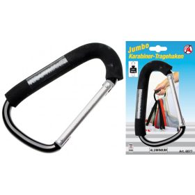 Kraftmann JUMBO fűggesztő karabíner, 160mm (BGS 8077)