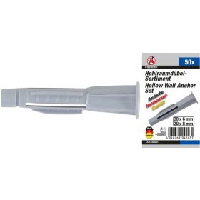   Kraftmann 50 részes tipli készlet üreges falakhoz (BGS 80841)