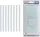 Kraftmann 16 darab ragasztórúd, 11 x 200mm, a BGS 8050 / BGS 85800 ragasztópisztolyhoz (BGS 80852)