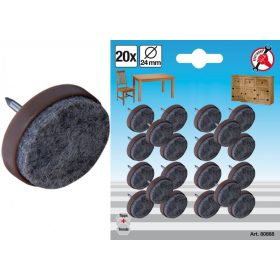 Kraftmann Tapadó korong, szeggel, 20 db (BGS 80868)