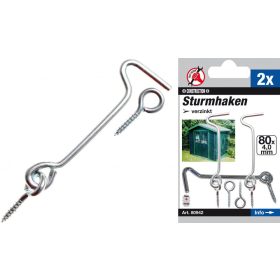 Kraftmann Ajtó beakasztó készlet 2 részes (BGS 80942)