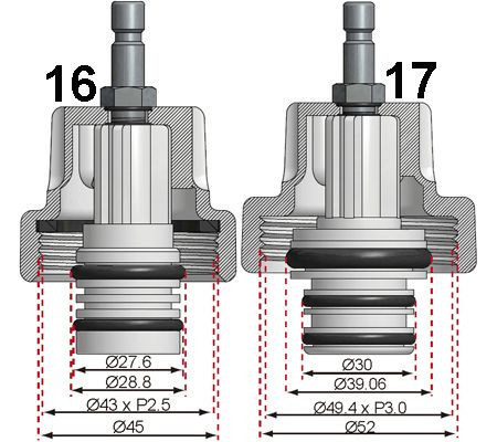 BGS technic 24 részes radiátor nyomás és hűtőrendszer tesztelő (BGS 8098)