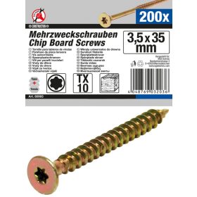   Kraftmann 200 db facsavar, 3.5 x 35 mm, Torx T10 fejjel (BGS 80993)