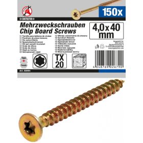  Kraftmann 150 db facsavar, 4.0 x 40 mm, Torx T20 fejjel (BGS 80994)