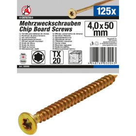   Kraftmann 125 db facsavar, 4.0 x 50 mm, Torx T20 fejjel (BGS 80995)