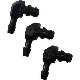   BGS Technic Műanyag összekötő készlet 5mm-es belső átmérőjü tömlőkhöz | L alakú | 30 darabos (BGS 8107-22)