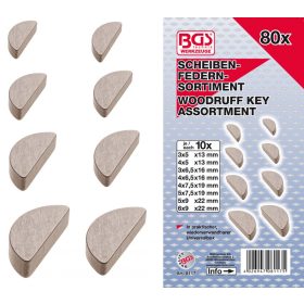 BGS technic Tengely ék készlet, 80 részes (BGS 8117)