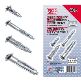 BGS technic Molly csavar készlet 40 részes (BGS 8139)