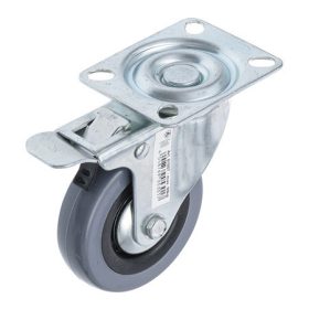 Kraftmann Kerék fékkel | forgó | Ø 75 mm (BGS 81957)