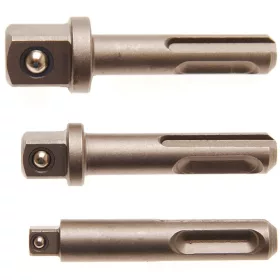   BGS technic 3 részes dugókulcs adapter SDS fúróhoz (BGS 8214)